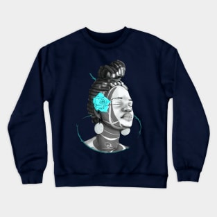 african girl Crewneck Sweatshirt